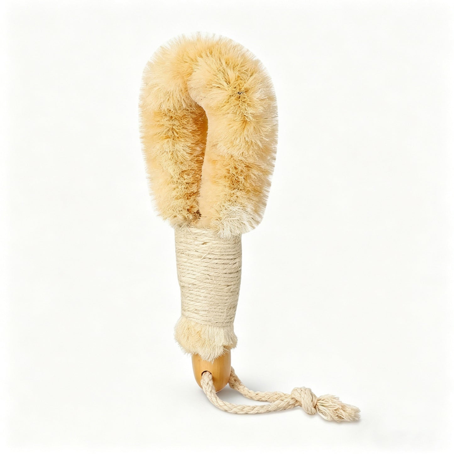 Artisanal Sisal Dry Body Brush | Natural Exfoliation