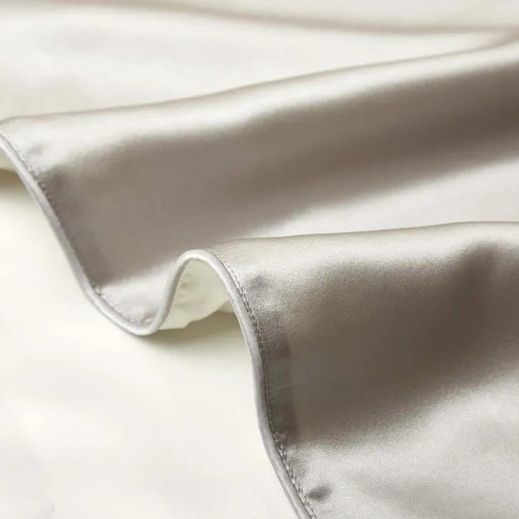100% Mulberry Silk Pillowcase for Hair & Skin | Dual-Sided Beauty Sleep