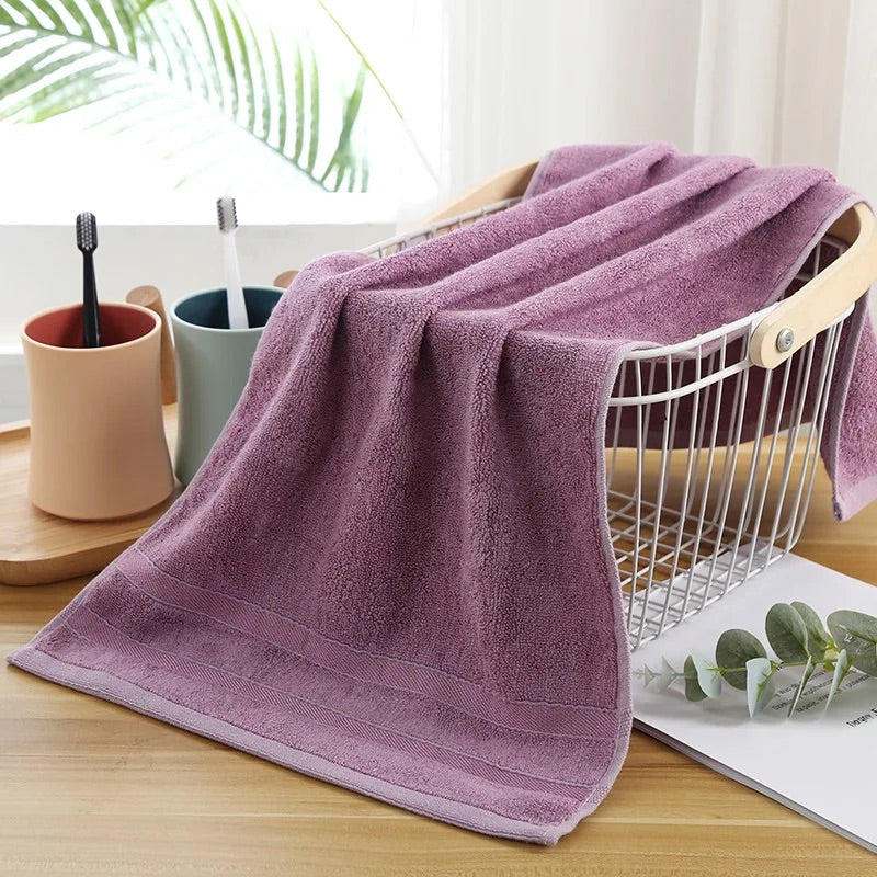 Luxury Bamboo Bath Towels - Highly Absorbent, Quick Dry & Hypoallergenic for Sensitive Skin