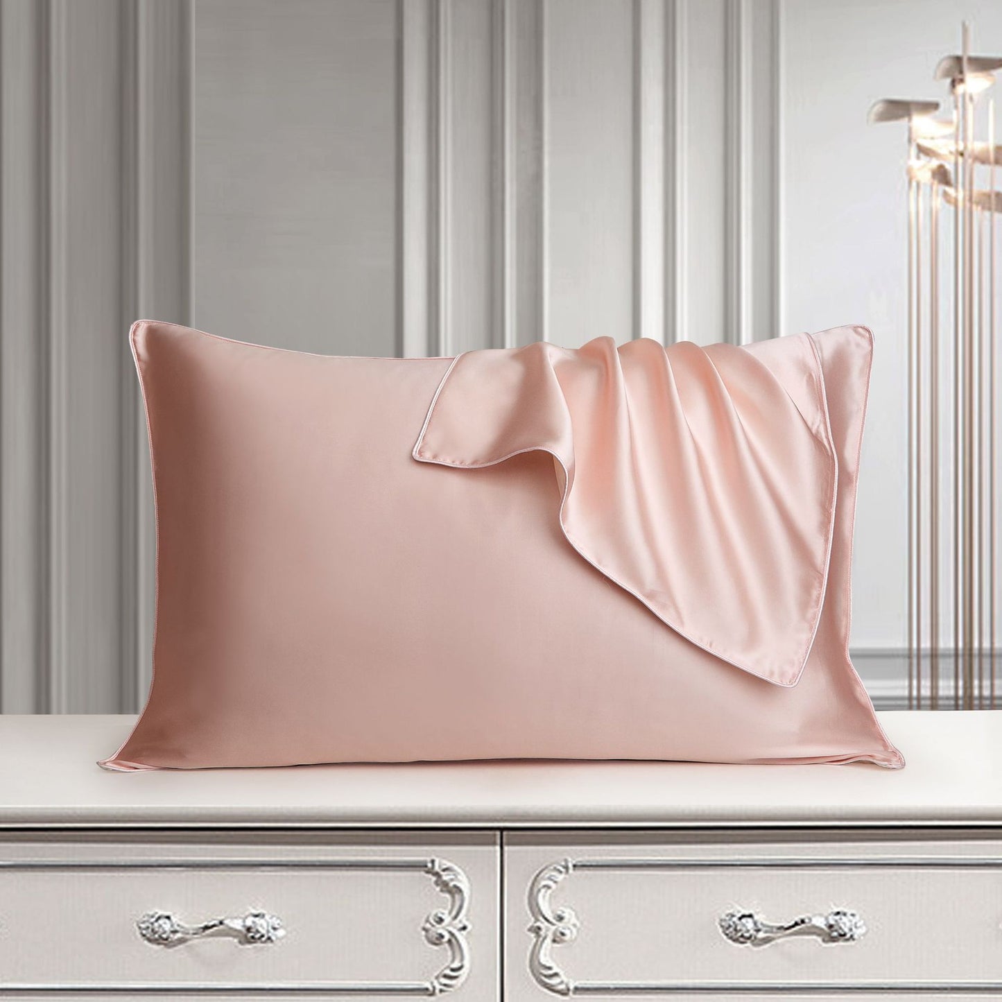 pink silk pillowcase | Pamper your hair