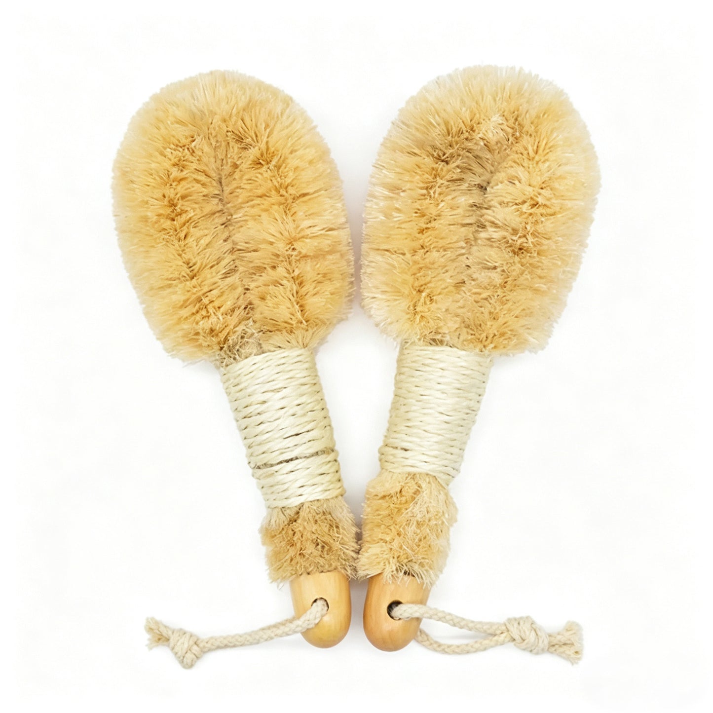 Artisanal Sisal Dry Body Brush | Natural Exfoliation